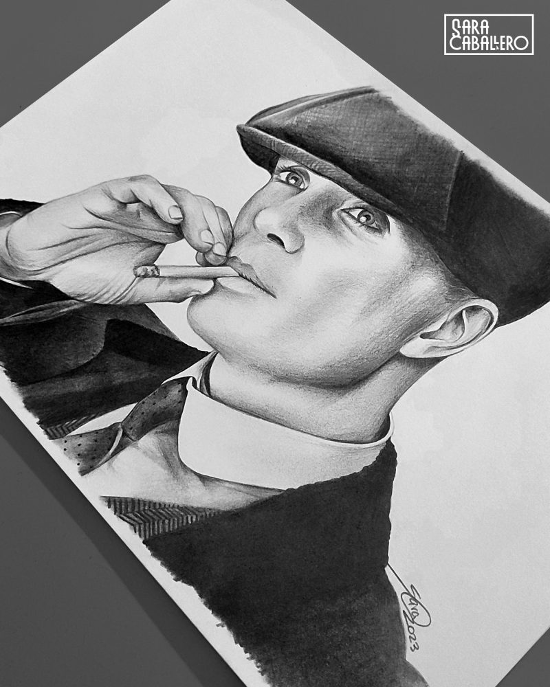 <strong>Retrato de Tommy Shelby,</strong> 2023.